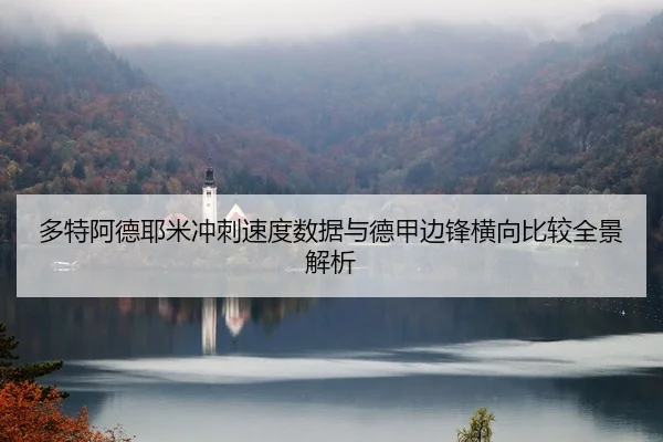 多特阿德耶米冲刺速度数据与德甲边锋横向比较全景解析